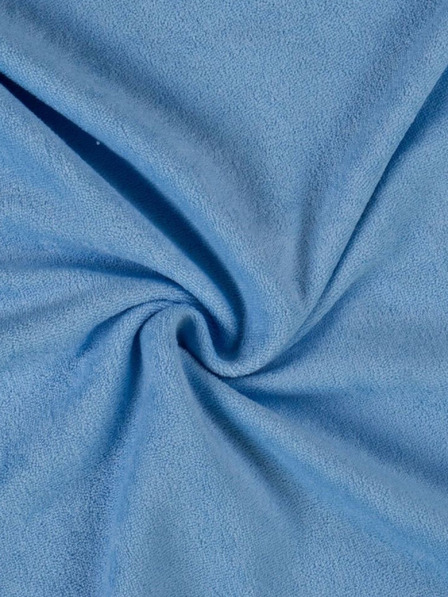 Kvalitex Froté prestieradlo 90x200cm svetlomodré Kvalitex