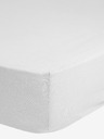 Good Morning 140 x 200 cm - biele prestieradlo Good Morning z elastického džerseja