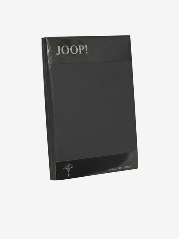 JOOP! 100x200 Tmavosivé prestieradlo z elastického džerseja JOOP!