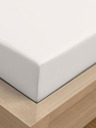 Kvalitex Jersey prestieradlo s lycrovou gumou 180x200cm biele Kvalitex