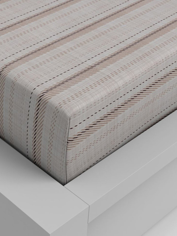 Kvalitex Saténové prestieradlo Luxury Collection 220x200cm Oksia Kvalitex