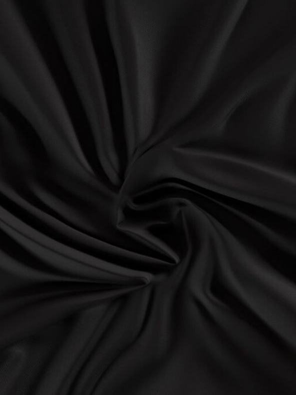 Kvalitex Saténové prestieradlo Luxury Collection 220x200cm čierne Kvalitex