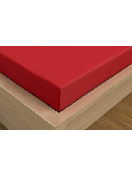Kvalitex Saténové prestieradlo Luxury Collection 200x200cm červené Kvalitex