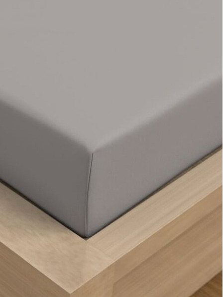 Kvalitex Saténové prestieradlo Luxury Collection 200x200cm svetlosivé Kvalitex