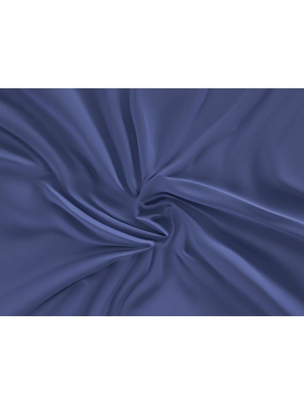 Kvalitex Saténové prestieradlo Luxury Collection 220x200cm tmavomodré Kvalitex