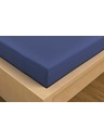 Kvalitex Saténové prestieradlo Luxury Collection 220x200cm tmavomodré Kvalitex