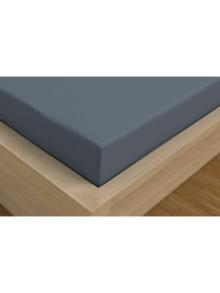 Kvalitex Saténové prestieradlo Luxury Collection 200x200cm tmavosivé Kvalitex