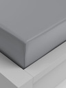 Kvalitex Napínacie prestieradlo z viskózy 180x200 cm svetlosivé Kvalitex