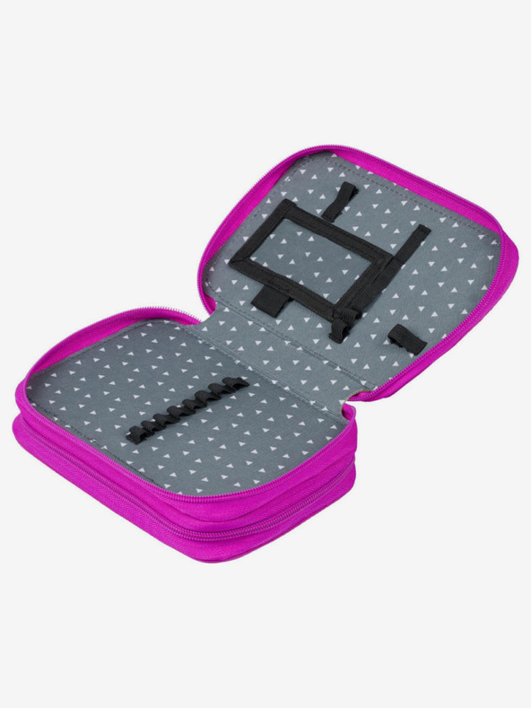 BAAGL  Ružový školský peračník dvojposchodový Baagl Jednorožec