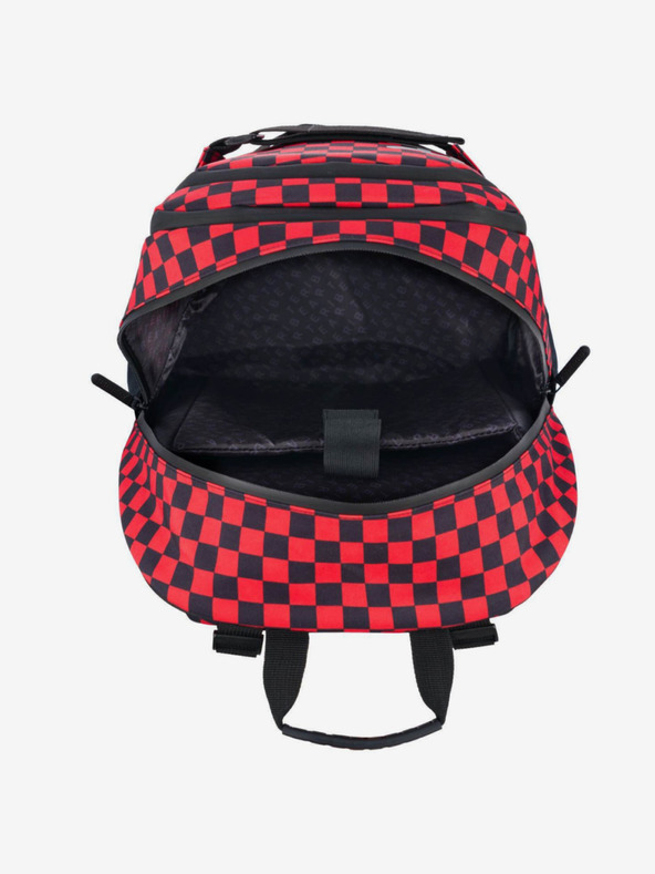 BAAGL  Červený školský batoh skate teribear Baagl