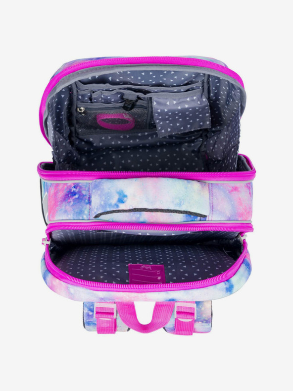 BAAGL  Ružová školská taška Baagl Shelly jednorožec