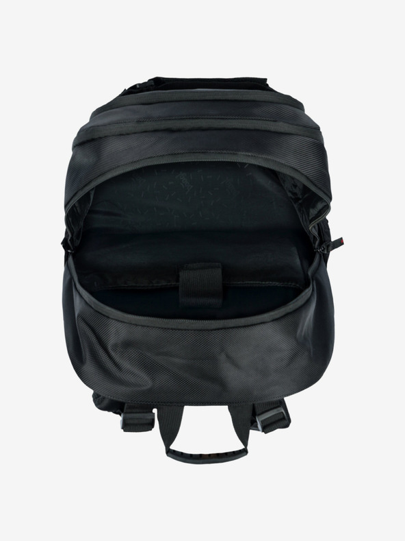 BAAGL  Čierna školská súprava - batoh, peračník, taška Baagl Skate Red