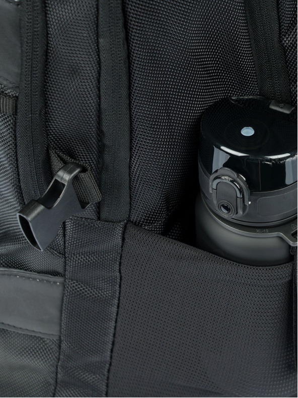 BAAGL  Čierna školská súprava - batoh, peračník, taška Baagl Skate Red