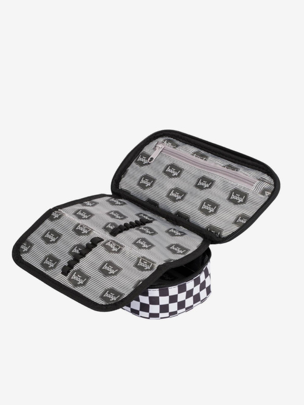 BAAGL  Čierny 3 set skate ska: batoh, penál, taška Baagl