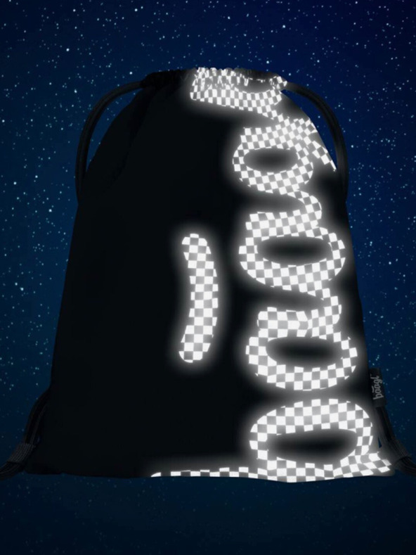 BAAGL  Čierny 3 set skate ska: batoh, penál, taška Baagl