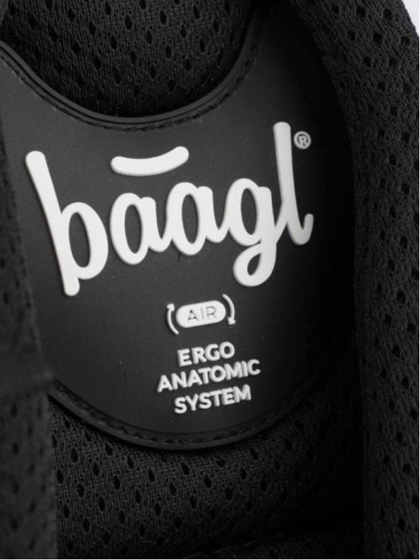 BAAGL  Čierny 3 set skate ska: batoh, penál, taška Baagl