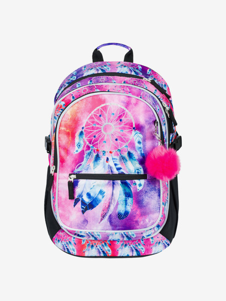 BAAGL  Fialový školský batoh Core Dreamcatcher Baagl