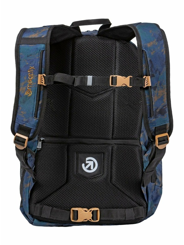 Meatfly Meatfly batoh Basejumper Mossy Navy 22 l
