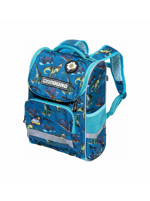Meatfly Meatfly školská aktovka Alex Dino Petrol