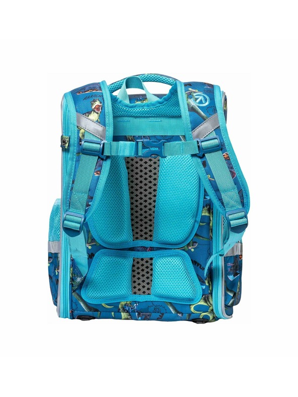 Meatfly Meatfly školská aktovka Alex Dino Petrol