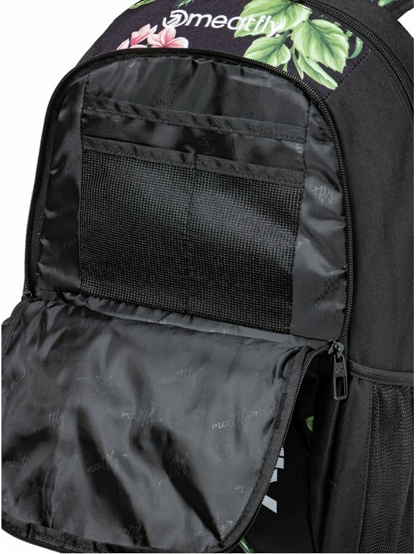 Meatfly Meatfly batoh Basejumper Tropical Black 22 L