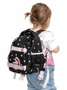 Meatfly Meatfly batoh Levi Black Dots 10 L | Čierna | Objem 10 L