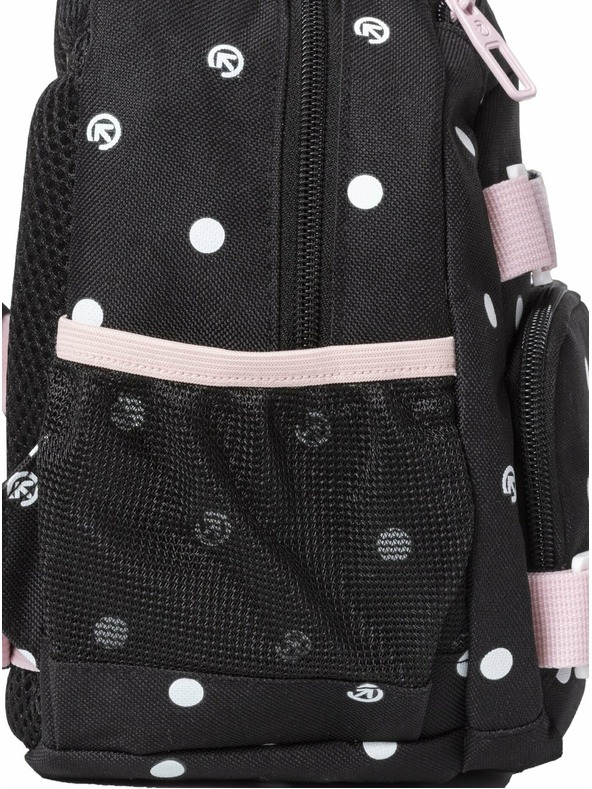 Meatfly Meatfly batoh Levi Black Dots 10 L | Čierna | Objem 10 L