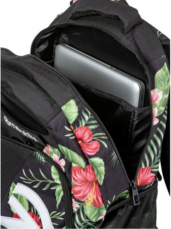 Meatfly Meatfly batoh Exile Tropical Black 24 L | Čierna | Objem 24 L