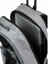 Meatfly Meatfly batoh Basejumper Grey Heather / Black 22 L | Čierna | Objem 22 L