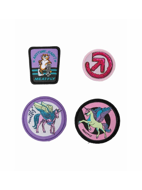 Meatfly Meatfly školská aktovka Alex Black Unicorn