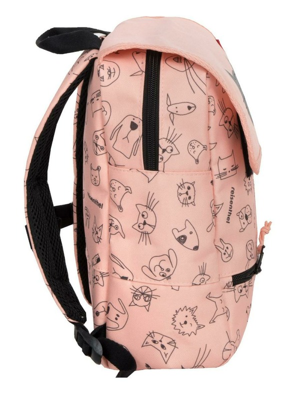 Reisenthel Batoh Reisenthel Backpack Kids Cats and dogs rose