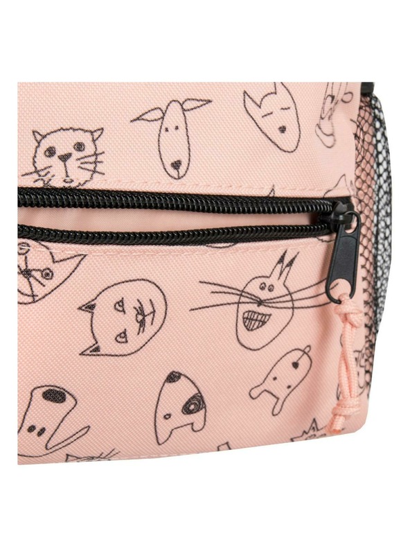 Reisenthel Batoh Reisenthel Backpack Kids Cats and dogs rose