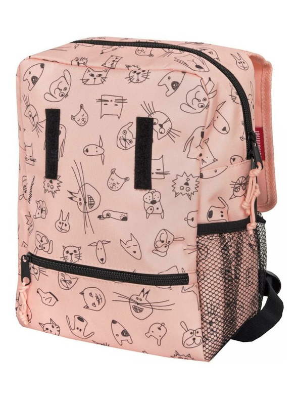Reisenthel Batoh Reisenthel Backpack Kids Cats and dogs rose