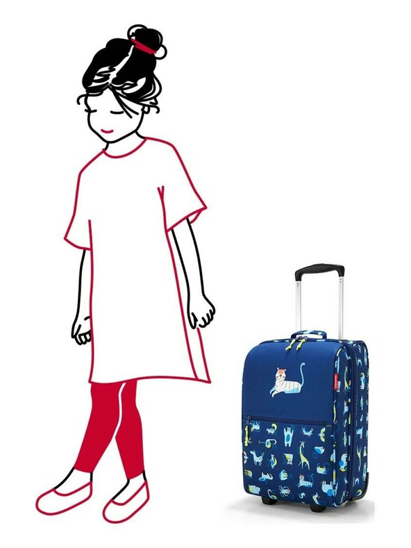 Reisenthel Detský kufor Reisenthel Trolley XS Kids Abc friends blue
