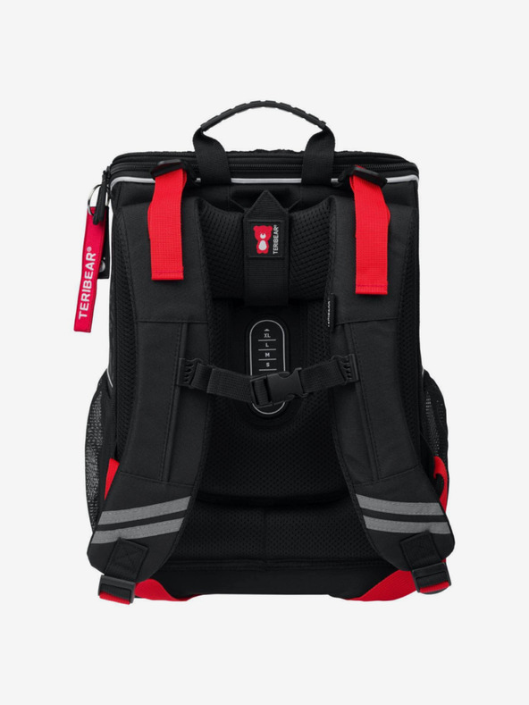 BAAGL  Čierna školská aktovka zippy teribear Baagl