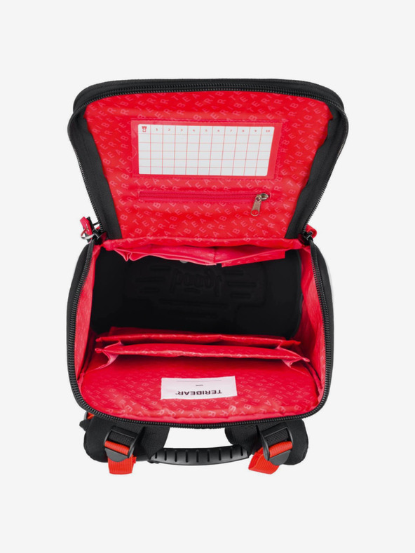 BAAGL  Čierna školská aktovka zippy teribear Baagl