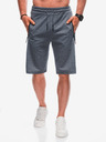 Edoti Pánske krátke teplákovej šortky W - tmavosivé EDOTI