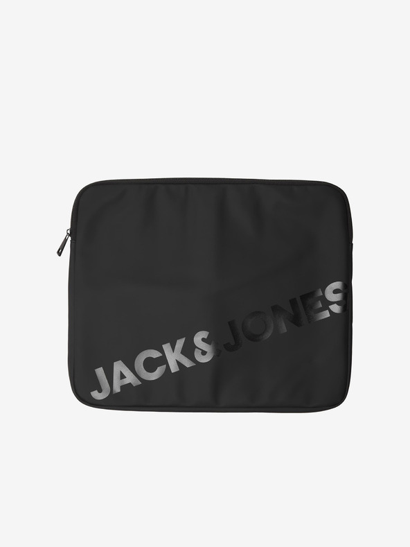 Jack & Jones Čierny pánsky obal na notebook Jack & Jones Cowen