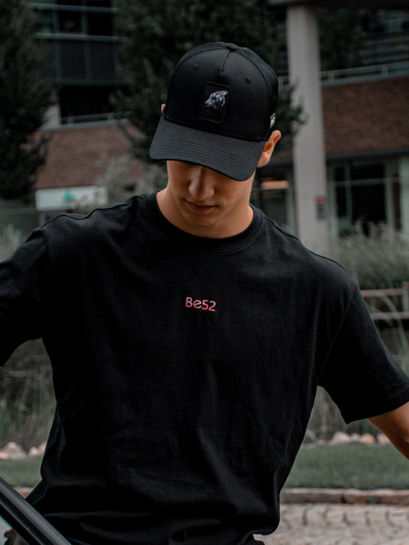 Be52 Be52 Tiger šiltovka prémiová čierna