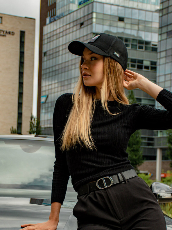 Be52 Be52 Tiger šiltovka prémiová čierna