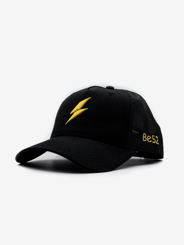 Be52 Be52 Bolt šiltovka prémiová čierna/zlatá