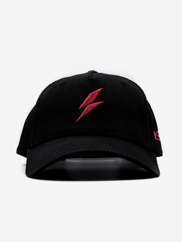 Be52 Be52 Bolt šiltovka prémiová čierna/červená