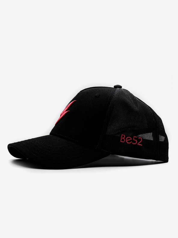 Be52 Be52 Bolt šiltovka prémiová čierna/červená