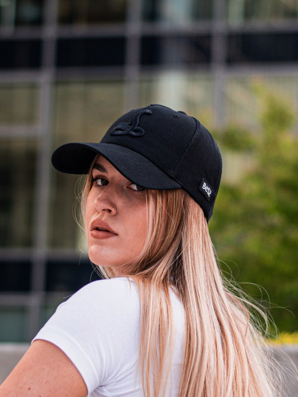 Be52 Be52 Snake šiltovka prémiová čierna