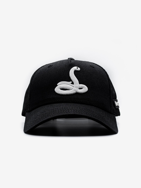 Be52 Be52 Snake šiltovka prémiová čierna/biela