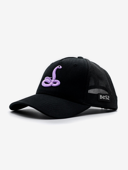 Be52 Be52 Snake šiltovka prémiová čierna/svetlofialová