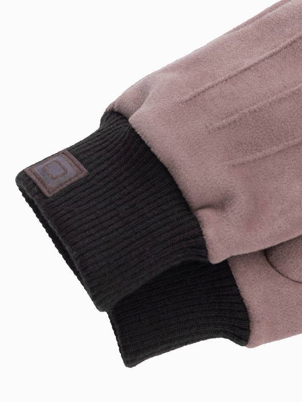 Ombre Clothing Pánske rukavice z ekokože Ombre Clothing