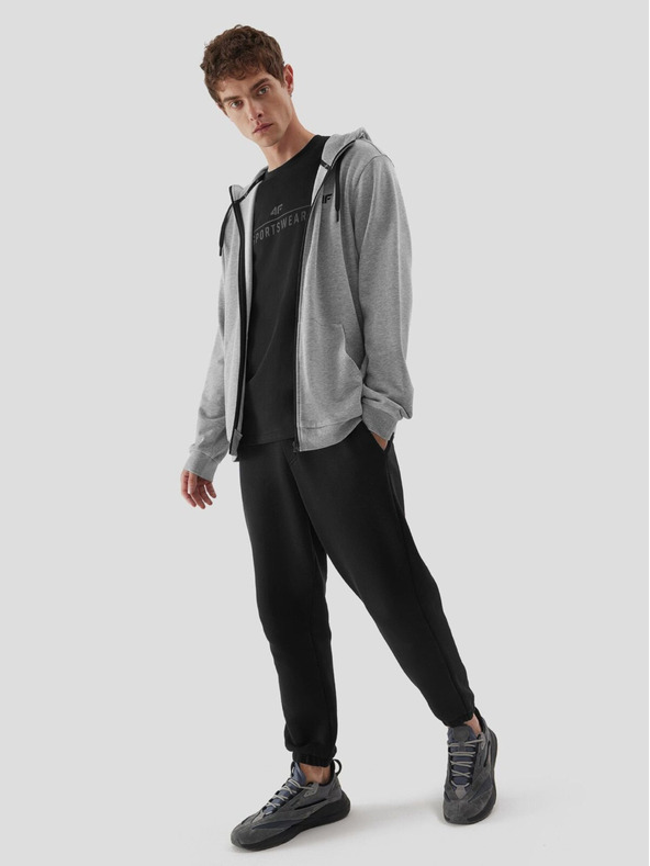 4F Pánska bavlnená mikina