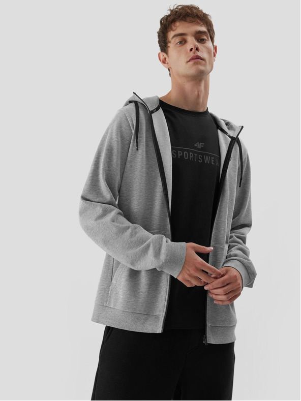 4F Pánska bavlnená mikina