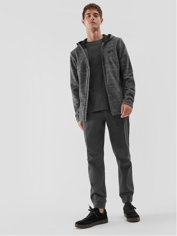 4F Pánska fleecová mikina